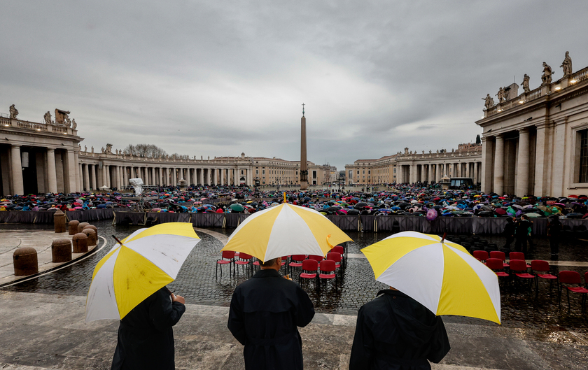 Il Papa ai pellegrini di Napoli, ho sentito il vostro sostegno