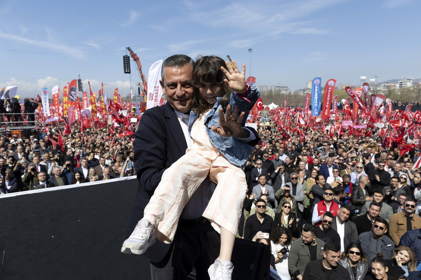 Main opposition party CHP protests against the detention of Istanbul mayor