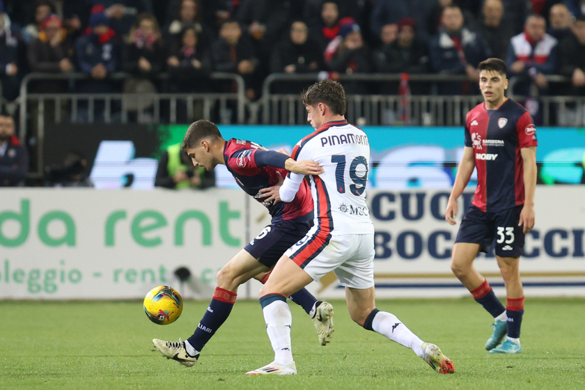 Soccer : Cagliari Vs Genoa