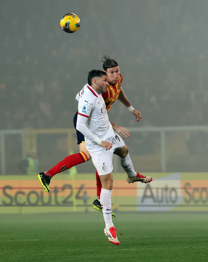 Soccer: Serie A; Lecce-Milan