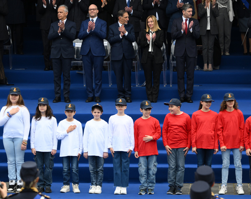 Anniversario della polizia, festa a Piazza del Popolo