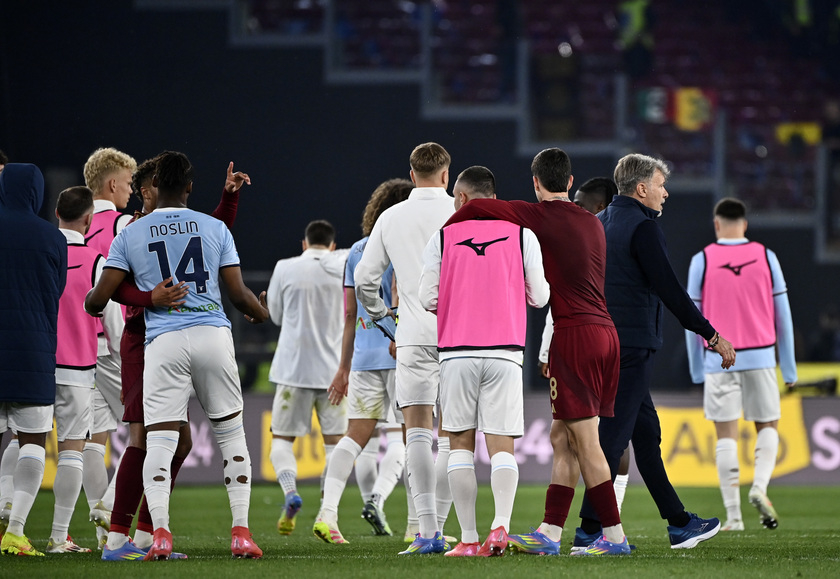 Soccer: Serie A; Lazio vs Roma