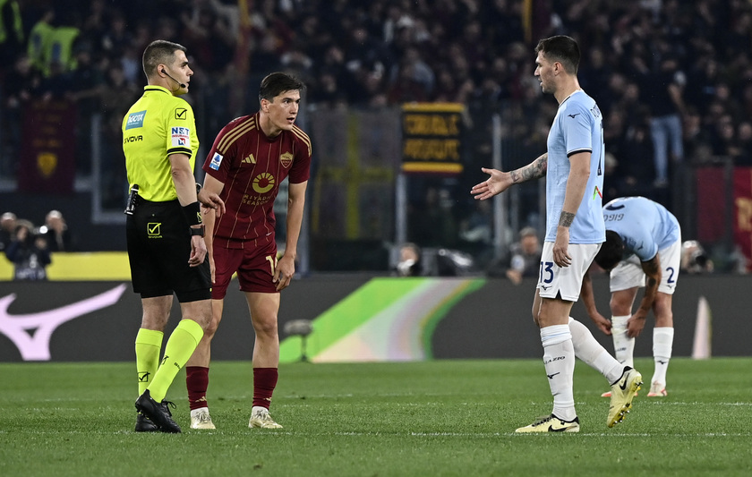 Soccer: Serie A; Lazio vs Roma