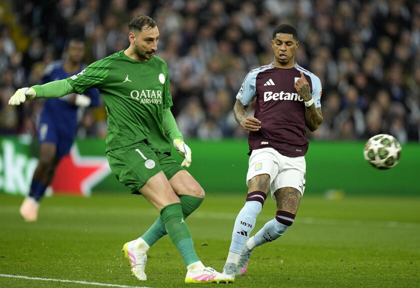 UEFA Champions League quarter-finals - Aston Villa vs PSG