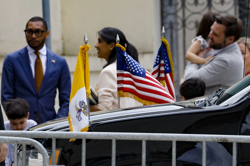 US Vice President JD Vance in Rome