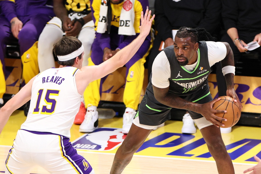 NBA Playoffs: Minnesota Timberwolves at Los Angeles Lakers