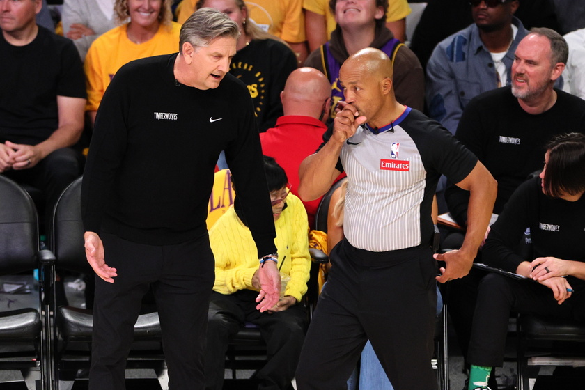 NBA Playoffs: Minnesota Timberwolves at Los Angeles Lakers
