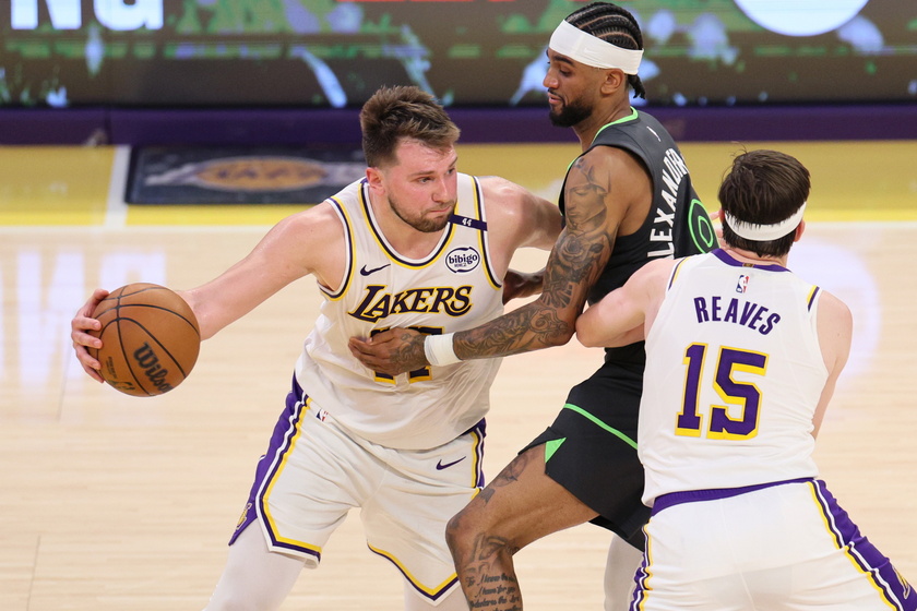 NBA Playoffs: Minnesota Timberwolves at Los Angeles Lakers