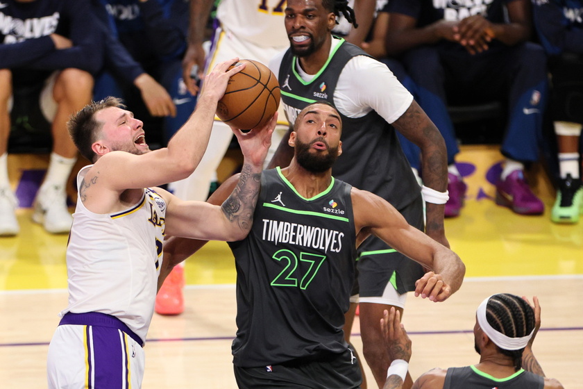 NBA Playoffs: Minnesota Timberwolves at Los Angeles Lakers