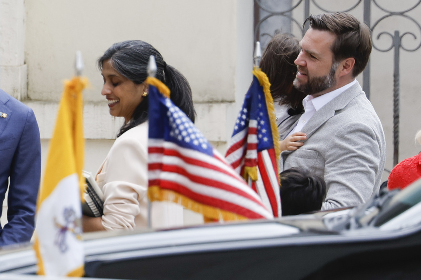 US Vice President JD Vance in Rome