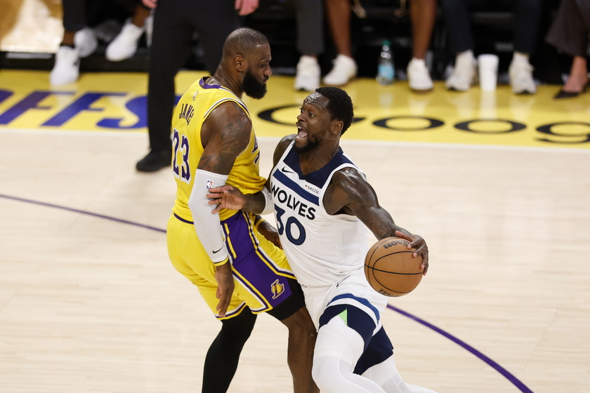 NBA Playoffs - Minnesota Timberwolves at Los Angeles Lakers 