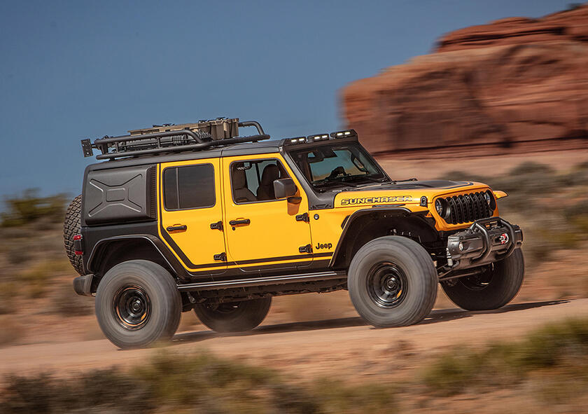 All'Easter Jeep Safari sette variazioni di Wrangler e Gladiator