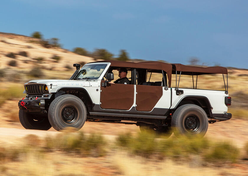 All'Easter Jeep Safari sette variazioni di Wrangler e Gladiator