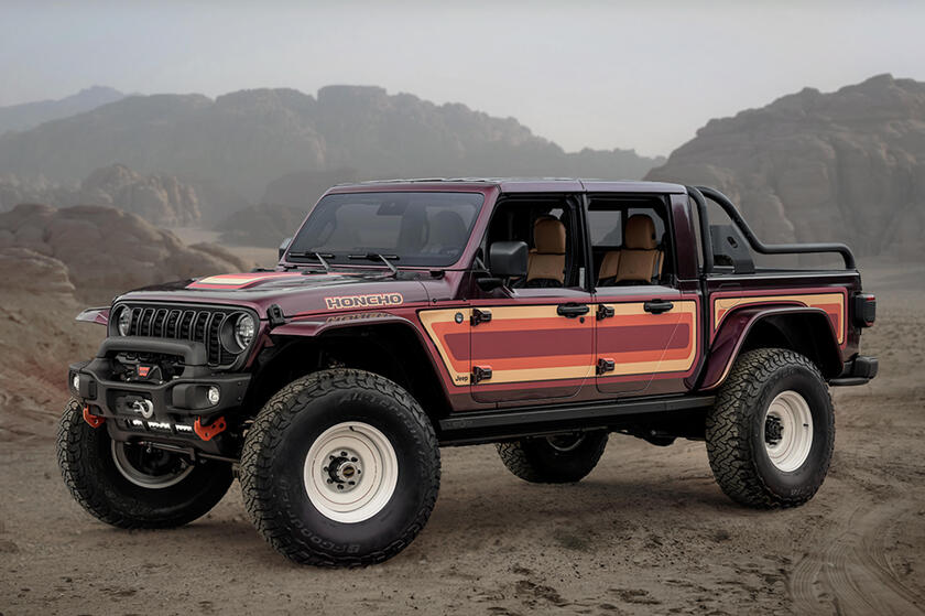 All'Easter Jeep Safari sette variazioni di Wrangler e Gladiator