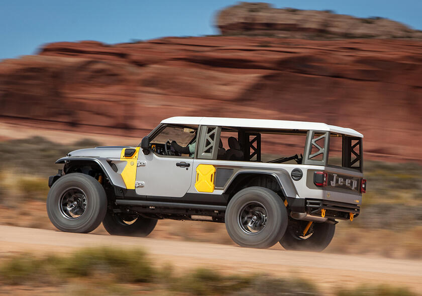 All'Easter Jeep Safari sette variazioni di Wrangler e Gladiator
