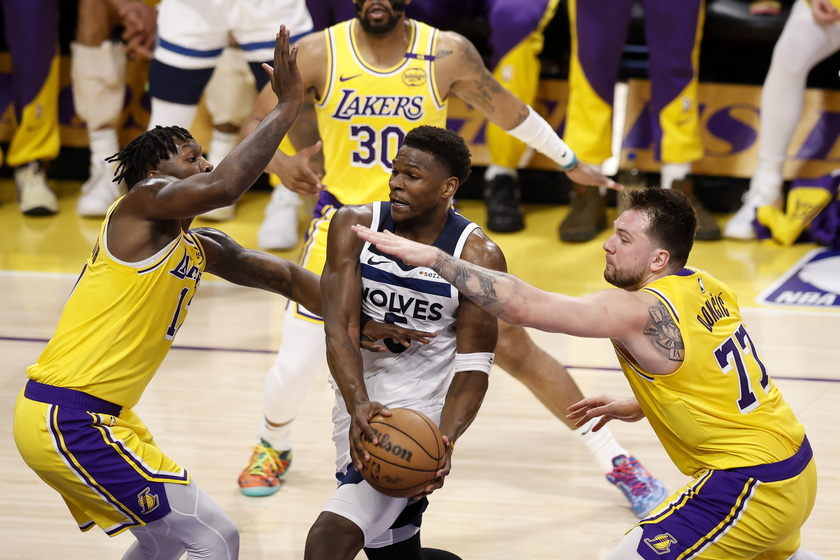 NBA Playoffs - Minnesota Timberwolves at Los Angeles Lakers 