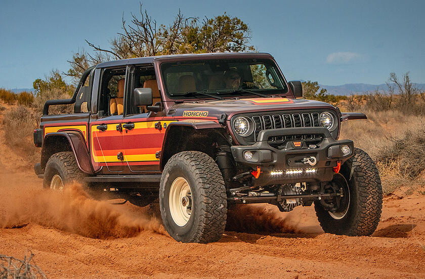 All'Easter Jeep Safari sette variazioni di Wrangler e Gladiator