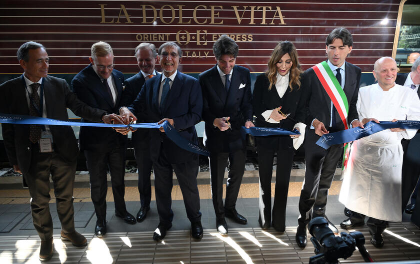 Parte 'La dolce vita', il primo treno di lusso made in Italy