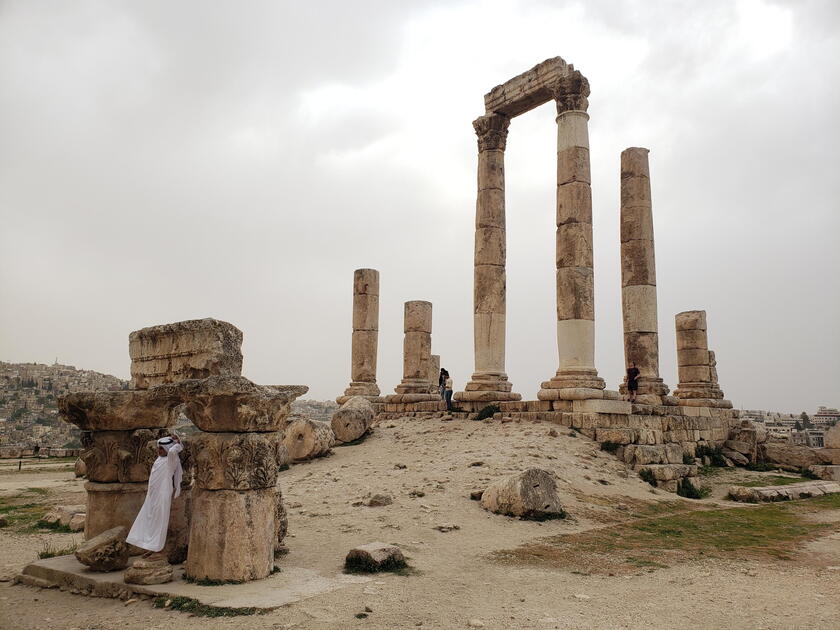 The Amman Citadel in Jordan