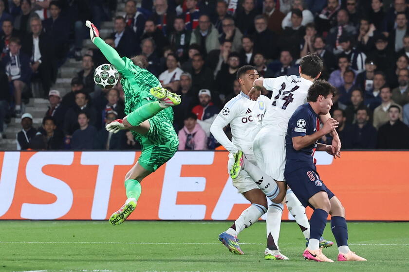 UEFA Champions League quarter-finals - PSG vs Aston Villa