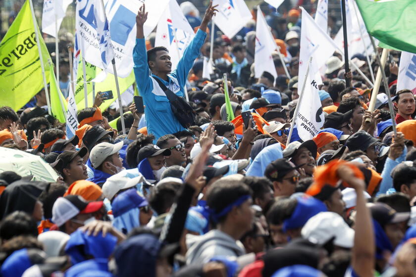International Worker's Day oberved in Jakarta