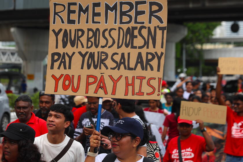 Primo Maggio a Kuala Lumpur, Malaysia