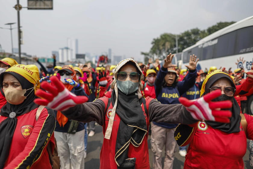 International Worker’s Day observed in Jakarta