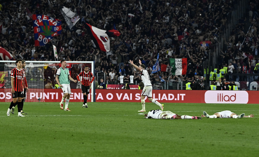 Soccer: Coppa Italia; Milan vs Bologna
