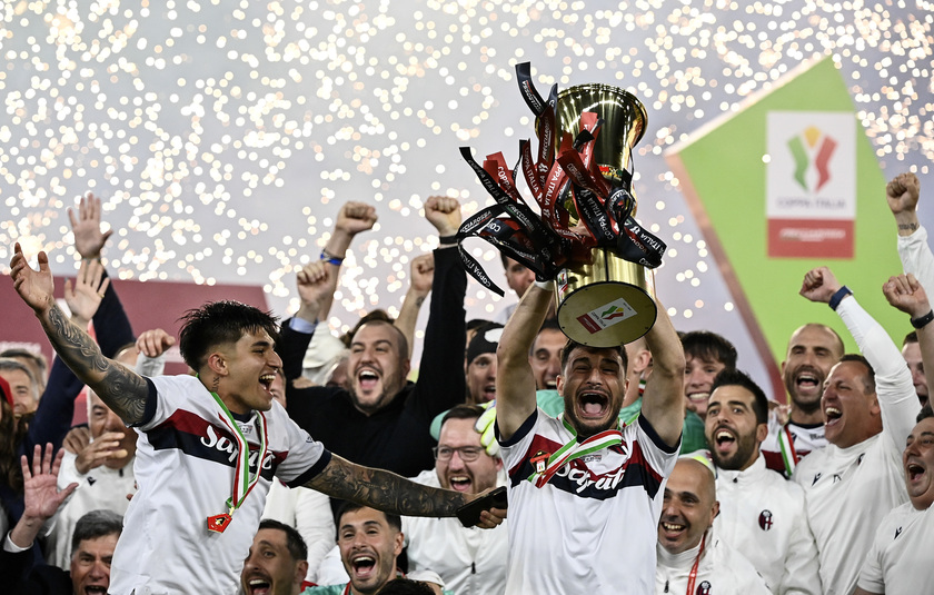 Soccer: Coppa Italia; Milan vs Bologna