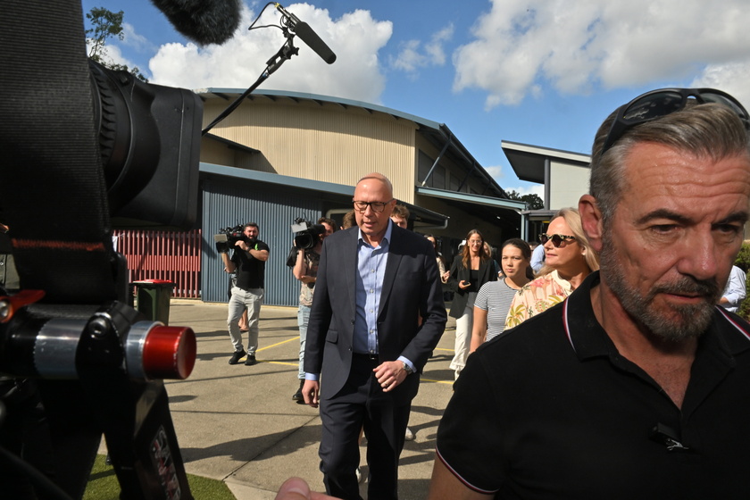 Leader of the Opposition Peter Dutton campaign