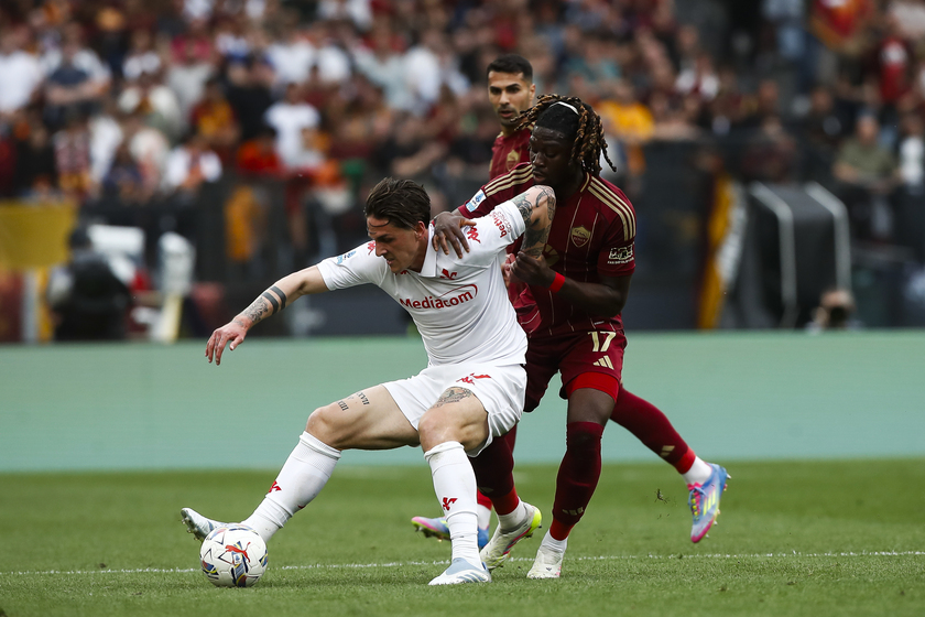 Soccer: Serie A; AS Roma vs ACF Fiorentina