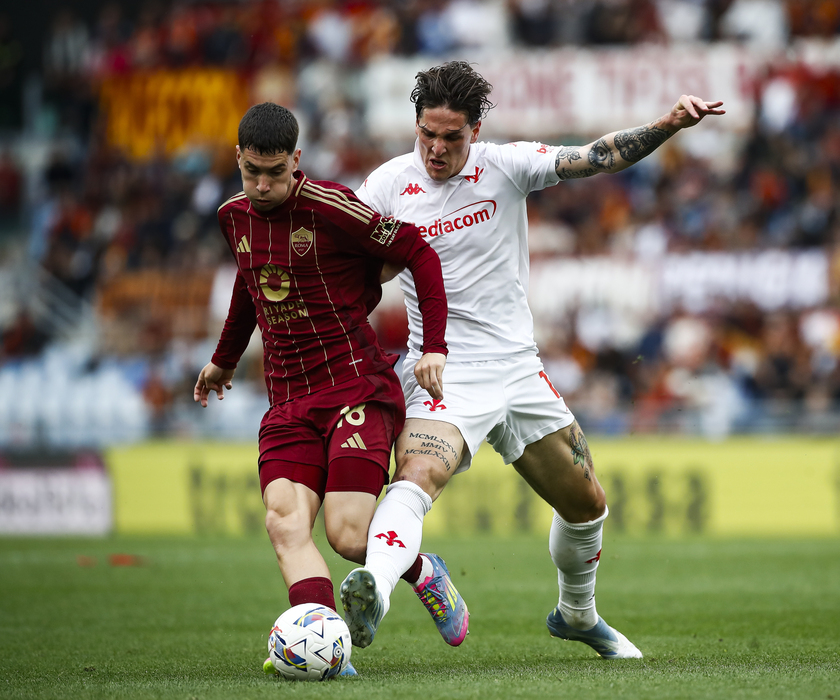 Soccer: Serie A; AS Roma vs ACF Fiorentina