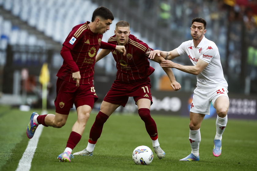 Soccer: Serie A; AS Roma vs ACF Fiorentina