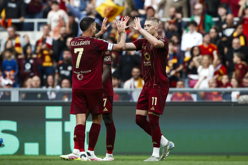 Soccer: Serie A; AS Roma vs ACF Fiorentina