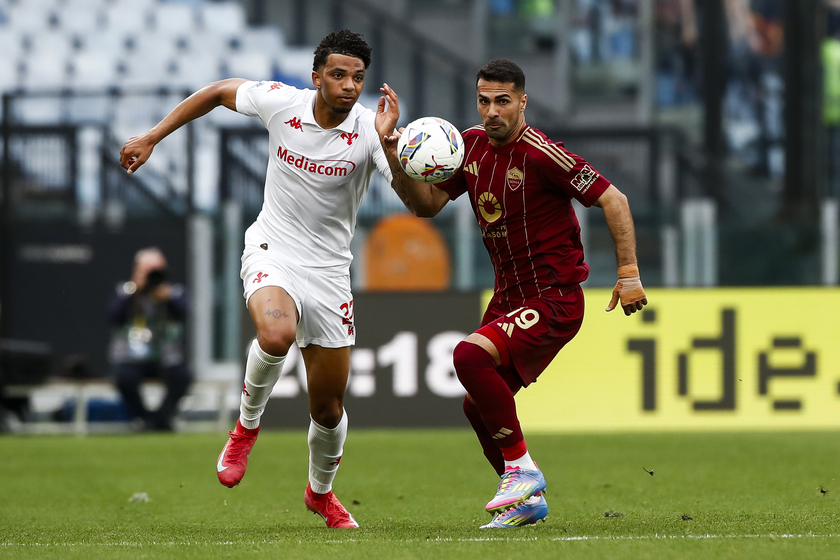 Soccer: Serie A; AS Roma vs ACF Fiorentina