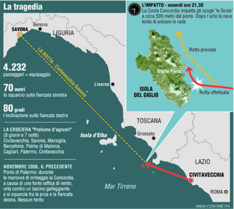 L'Incidente © Ansa