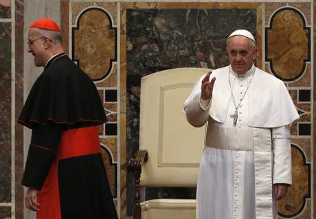 Pope Francis audience with the Diplomatic Corps