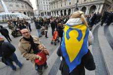 Corteo dipendenti a Genova, l'equipaggio c'e'