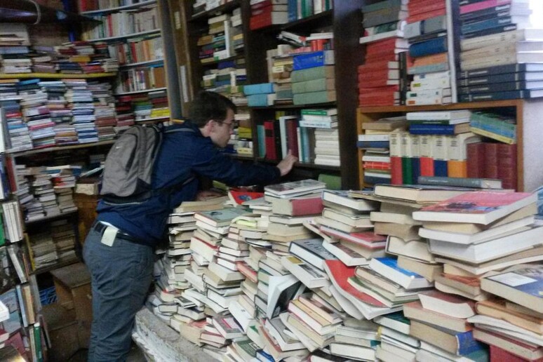 Una libreria - RIPRODUZIONE RISERVATA