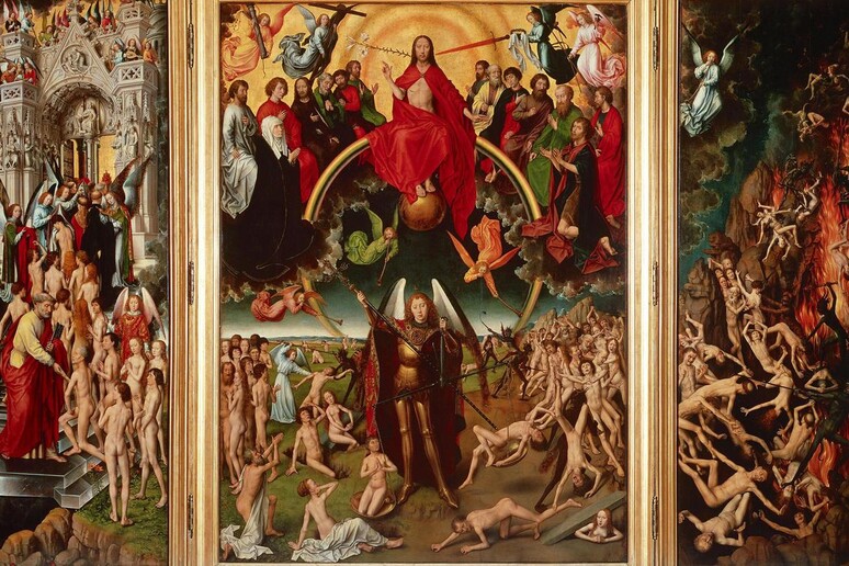 'Il giudizio universale ' di Hans Memling - RIPRODUZIONE RISERVATA