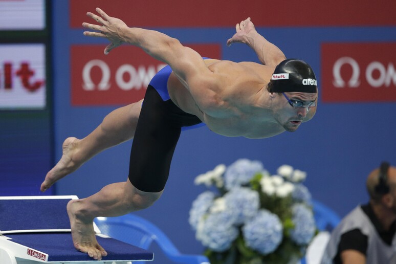 Nuoto: Orsi in finale dei 50 sl © ANSA/AP