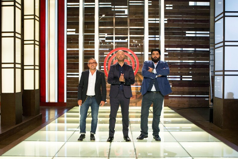 Bruno Barbieri, Joe Bastianich e Antonino Cannavacciuolo - RIPRODUZIONE RISERVATA