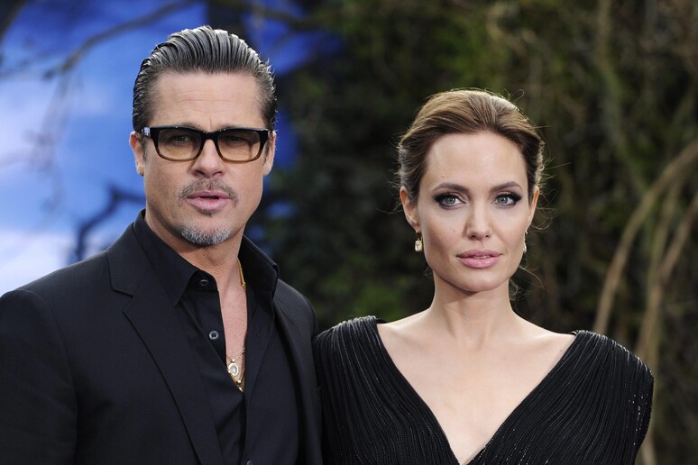 Brad Pitt e Angelina Jolie © ANSA/EPA