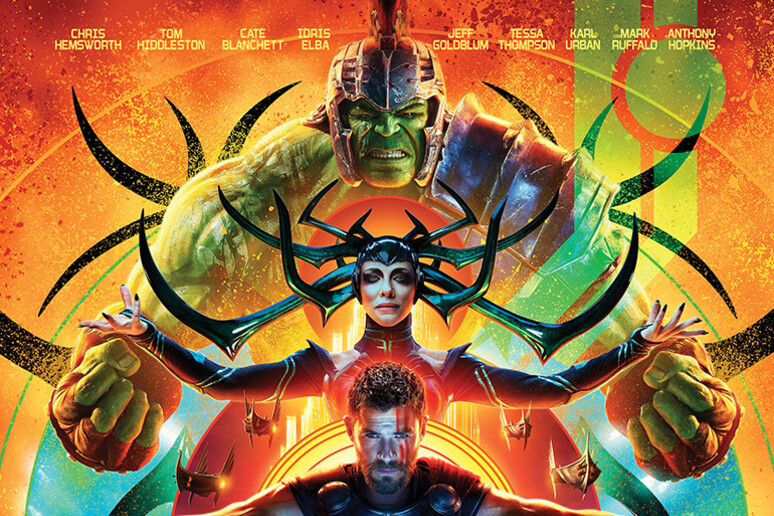 Thor Ragnarok, il nuovo poster - RIPRODUZIONE RISERVATA