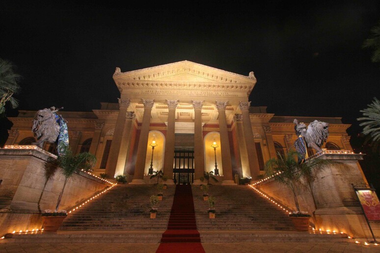 Il Teatro Massimo di Palermo - RIPRODUZIONE RISERVATA