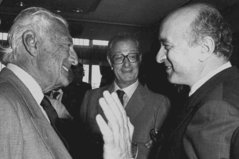 Ciriaco De Mita con Gianni Agnelli - RIPRODUZIONE RISERVATA