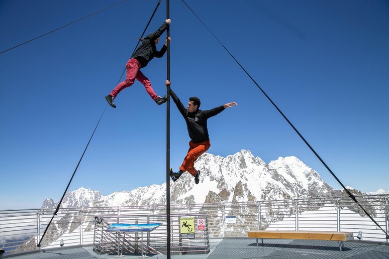 © ANSA/Ufficio stampa Courmayeur