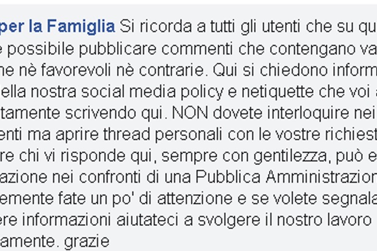 Reddito: Inps inciampa su Fb, risposte piccate a utenti - RIPRODUZIONE RISERVATA