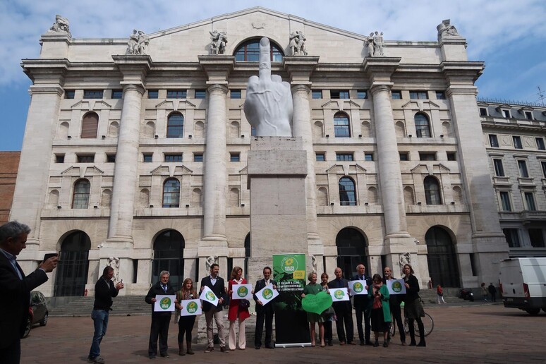 Presentazione lista Verde Europa - RIPRODUZIONE RISERVATA