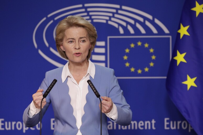 Lega e M5S verso il no al bis di von der Leyen, Pd verso il sì © ANSA/EPA